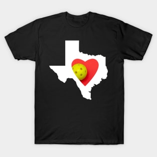 Texas loves pickleball T-Shirt